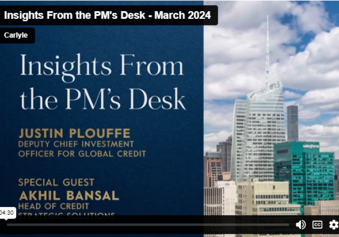 Insights From the PM's Desk - March 2024